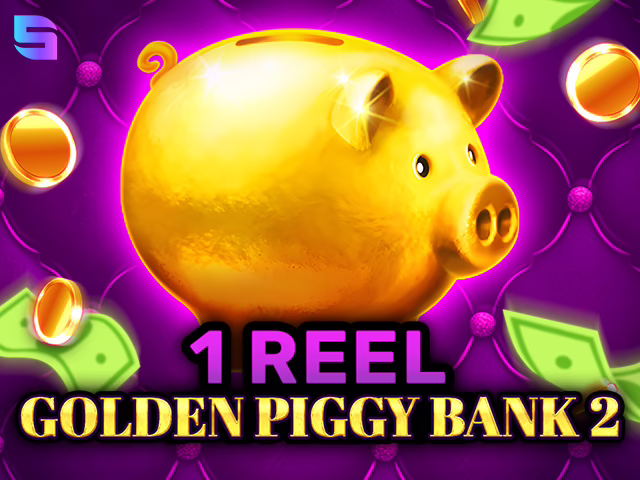 1 Reel Golden Piggy Bank 2 slot by Spinomenal - 95.42% RTP