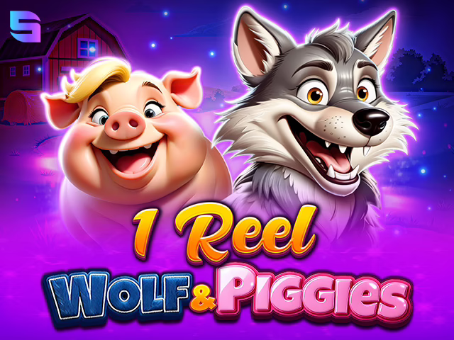 1 Reel - Wolf & Piggies slot by Spinomenal - 95.42% RTP