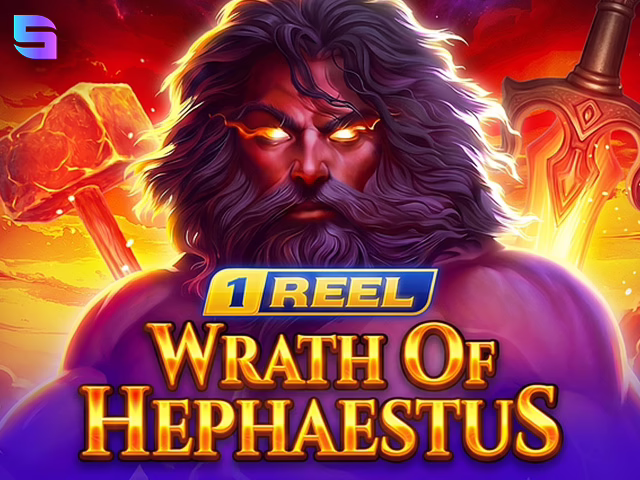 1 Reel - Wrath of Hephaestus slot by Spinomenal - 95.42% RTP