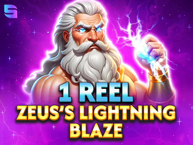 1 Reel - Zeus's Lightning Blaze slot by Spinomenal - 95.42% RTP