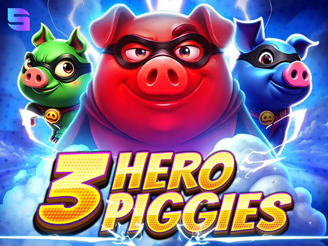 3 Hero Piggies slot by Spinomenal - 96.11% RTP