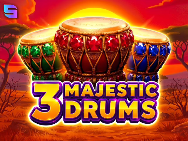 3 Majestic Drums slot by Spinomenal - 96.11% RTP