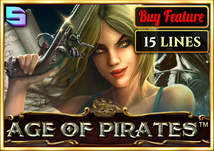 Age Of Pirates - 15 Lines slot by Spinomenal - 94.61% RTP