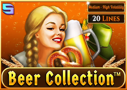 Beer Collection 20 Lines slot by Spinomenal - 96.16% RTP