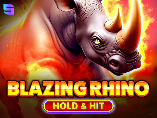 Blazing Rhino Hold & Hit slot by Spinomenal - 95.85% RTP