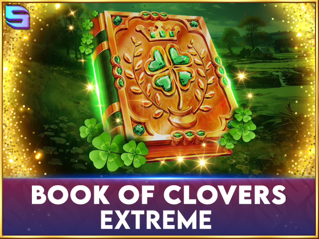 Book of Clovers - Extreme slot by Spinomenal - 96.14% RTP