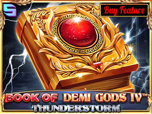 Book of Demi Gods IV Thunderstorm slot by Spinomenal - 96.14% RTP