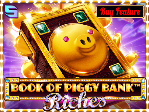 Book of Piggy Bank Riches slot by Spinomenal - 96.01% RTP