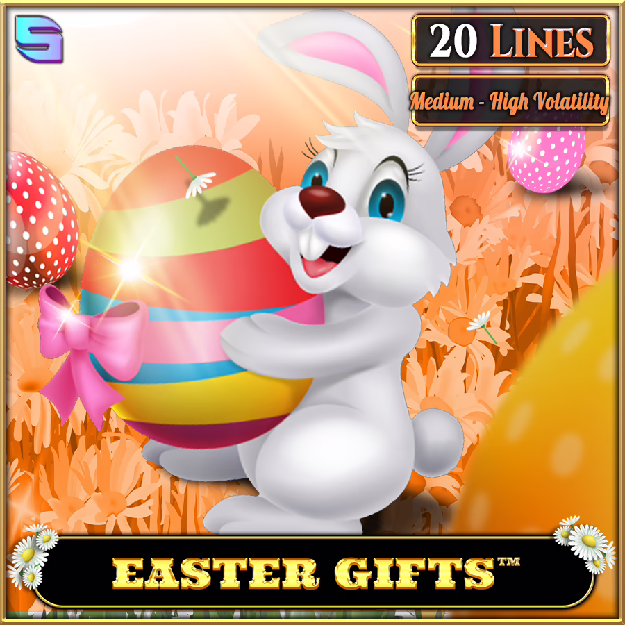 Easter Gifts 20 Lines slot by Spinomenal - 96.16% RTP