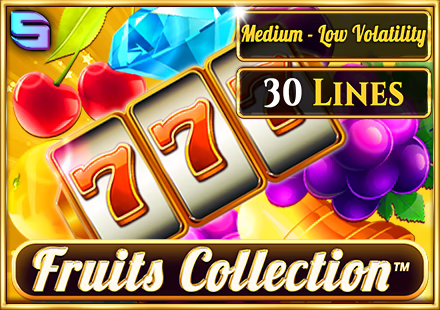 Fruits Collection â€“ 30 Lines slot by Spinomenal - 96.16% RTP