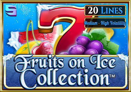 Fruits On Ice Collection 20 Lines slot by Spinomenal - 96.16% RTP