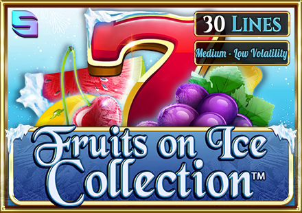 Fruits On Ice Collection 30 Lines slot by Spinomenal - 96.16% RTP
