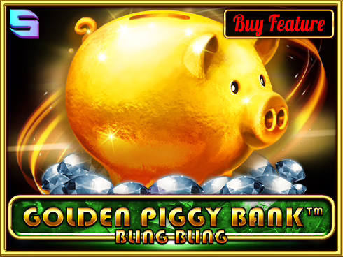 Golden Piggy Bank Bling Bling slot by Spinomenal - 95.14% RTP