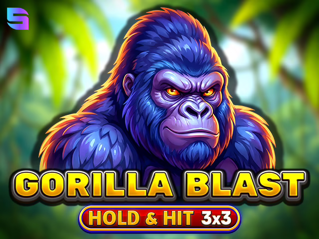 Gorilla Blast - Hold & Hit 3x3 slot by Spinomenal - 96.28% RTP