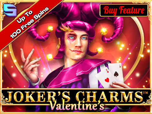 Joker's Charms Valentine's slot by Spinomenal - 96.04% RTP