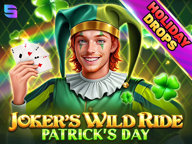 Joker's Wild Ride Patrick's Day slot by Spinomenal - 95.78% RTP