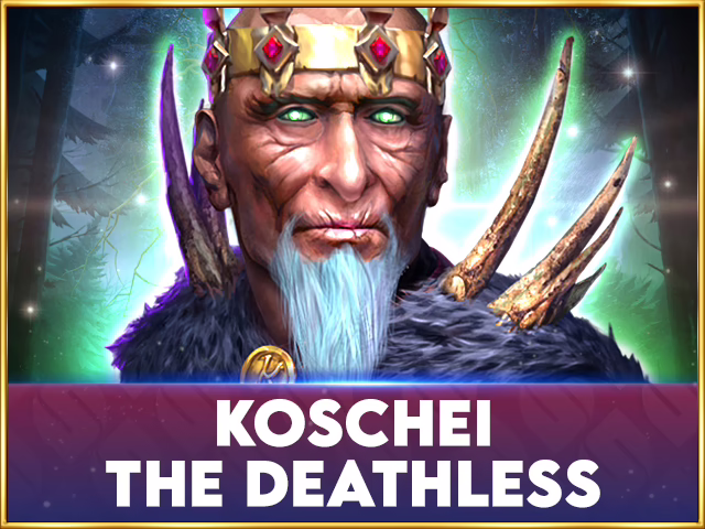 Koschei The Deathless slot by Spinomenal - 96.04% RTP