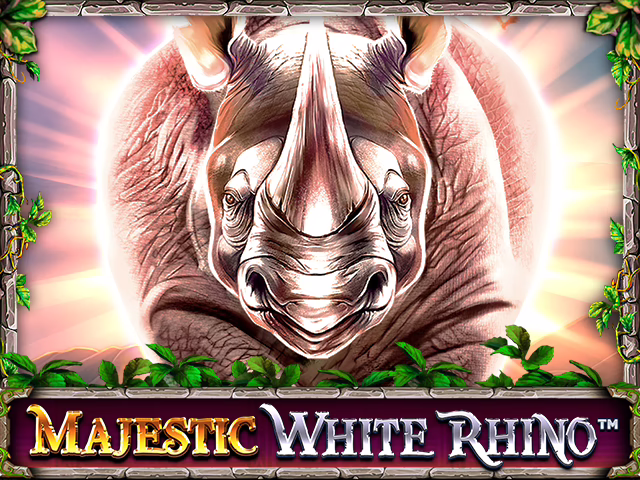 Majestic White Rhino slot by Spinomenal - 96.31% RTP