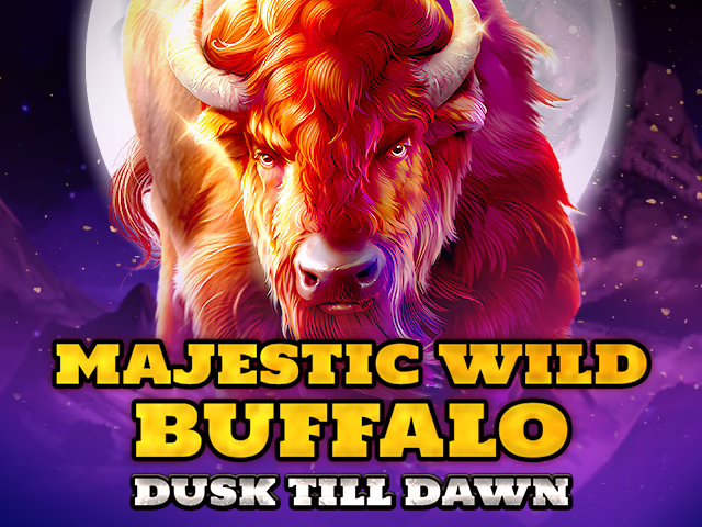 Majestic Wild Buffalo - Dusk Till Dawn slot by Spinomenal - 96.31% RTP