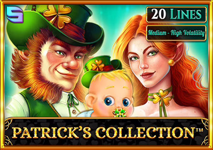 Patrick's Collection 20 Lines slot by Spinomenal - 96.16% RTP