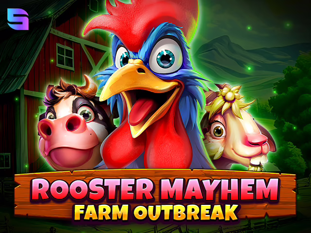 Rooster Mayhem Farm Outbreak slot by Spinomenal - 95.83% RTP