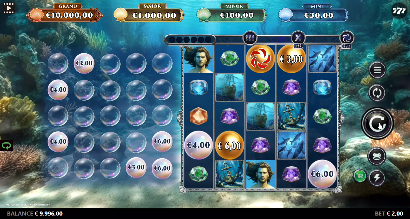 Mermaids Millions Cashingo screenshot 1