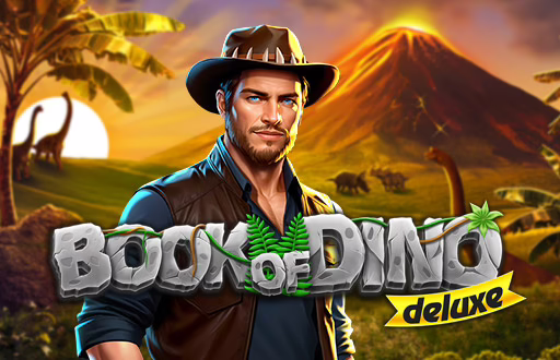 Book of Dino Deluxe slot by Swintt