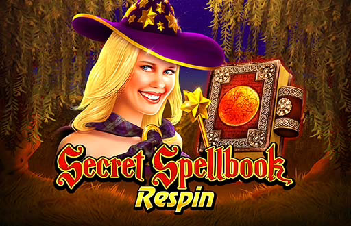 Secret Spellbook Re-Spin slot by Swintt