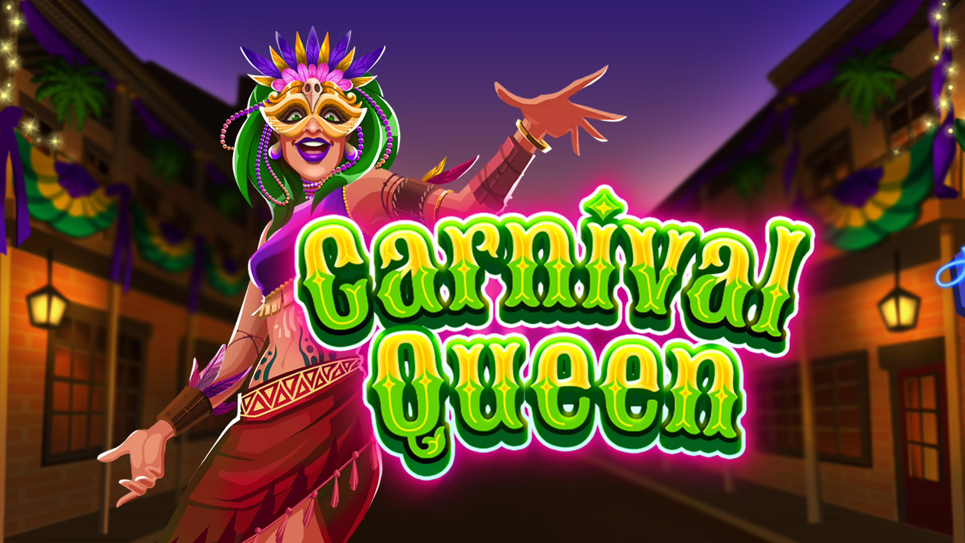 Carnival Queen slot by Thunderkick - 96.1% RTP
