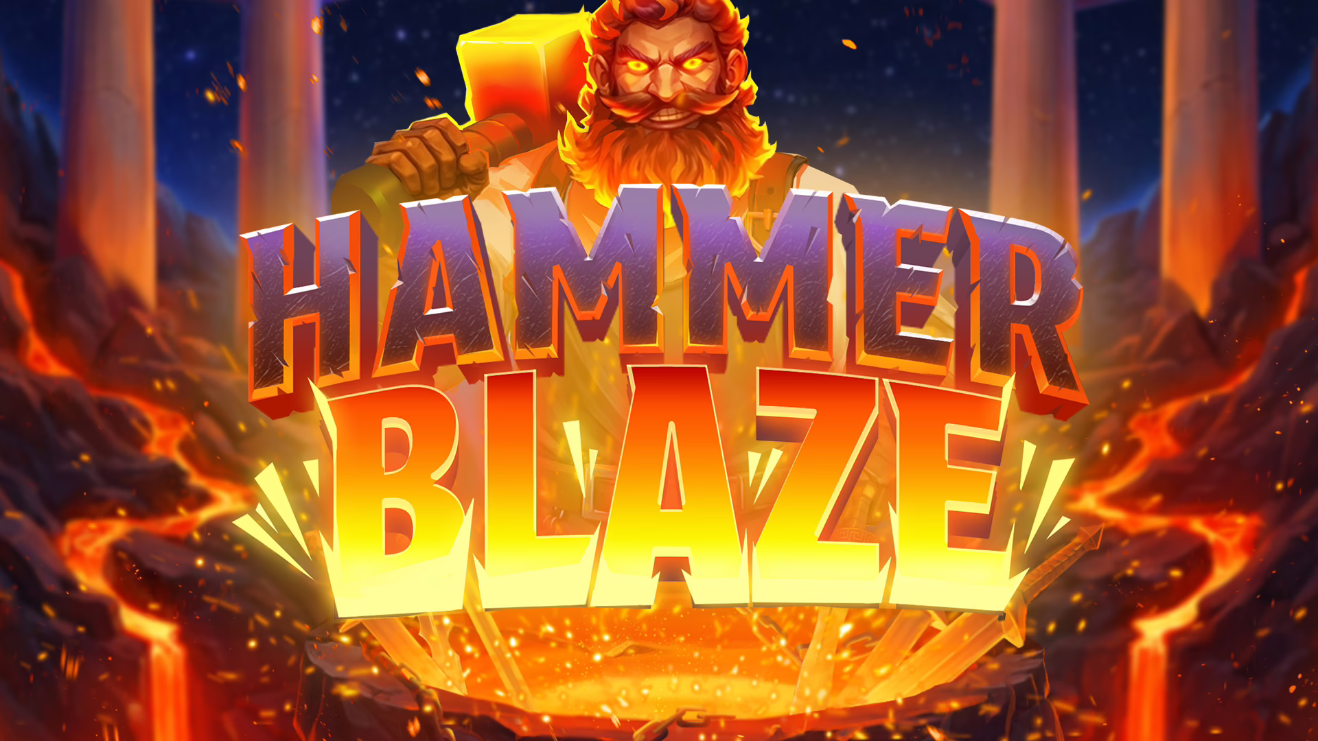 Hammerblaze slot by Thunderkick
