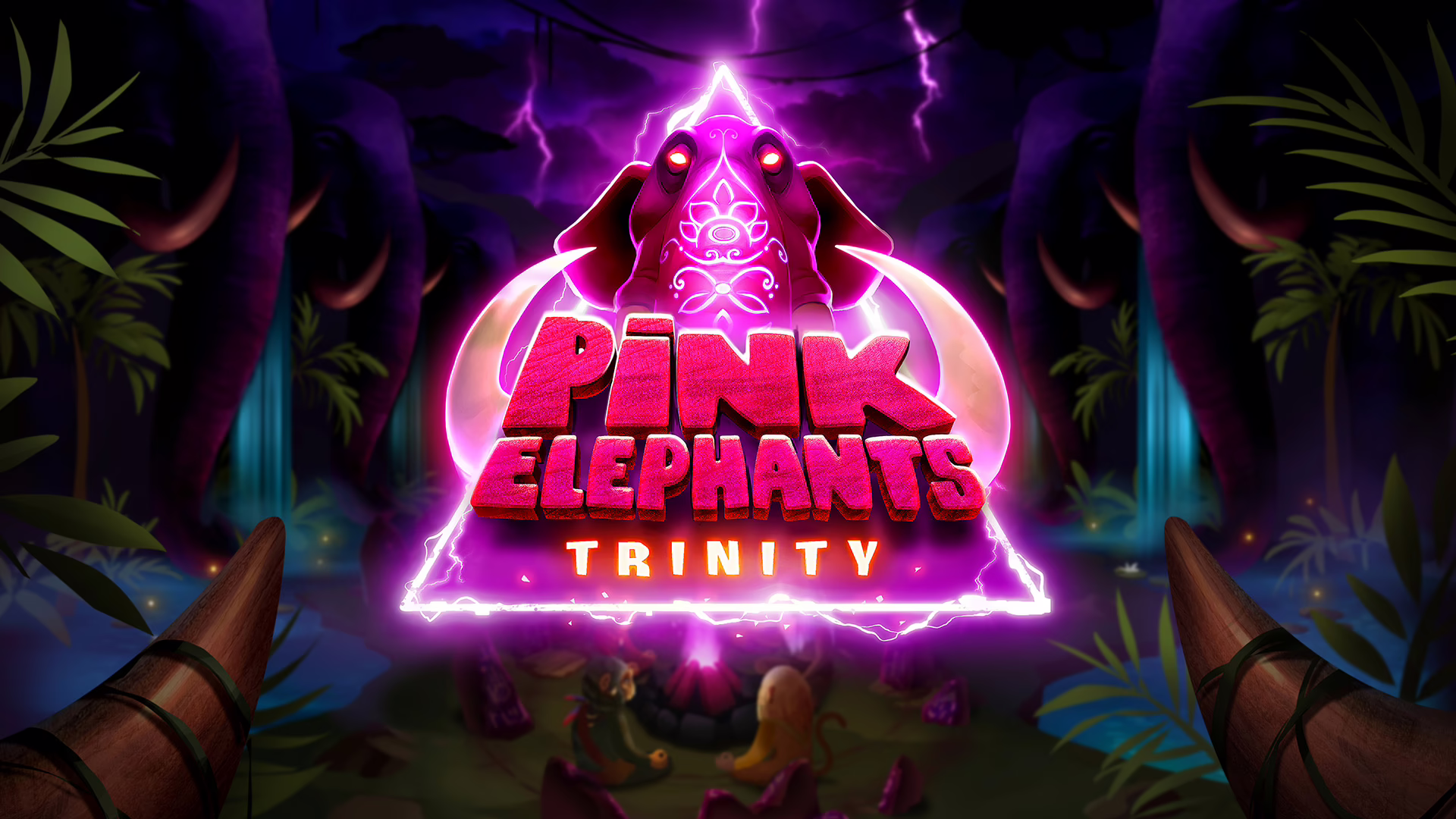 Pink Elephants Trinity slot by Thunderkick
