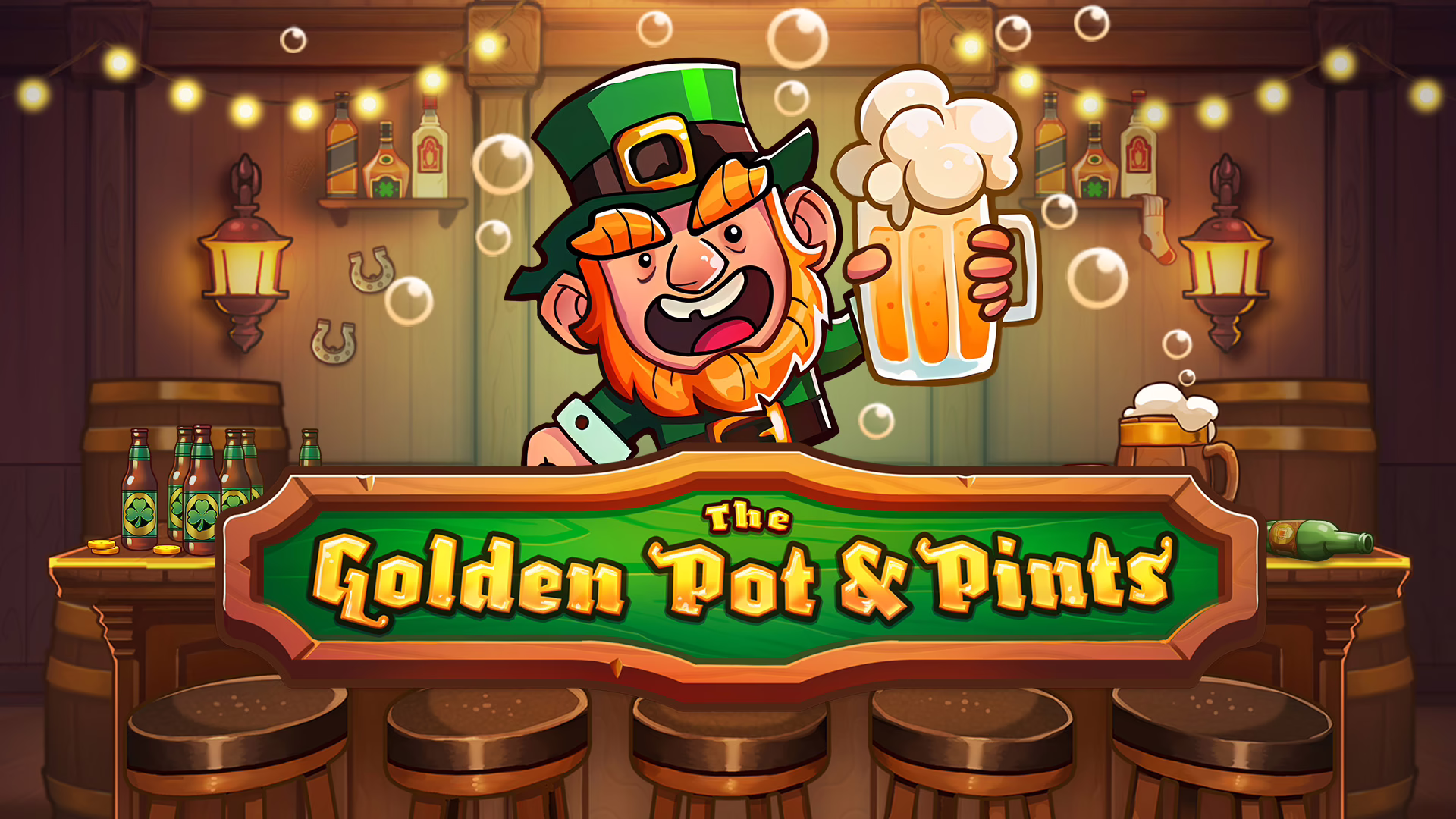 The Golden Pot & Pints slot by Thunderkick - 94.08% RTP