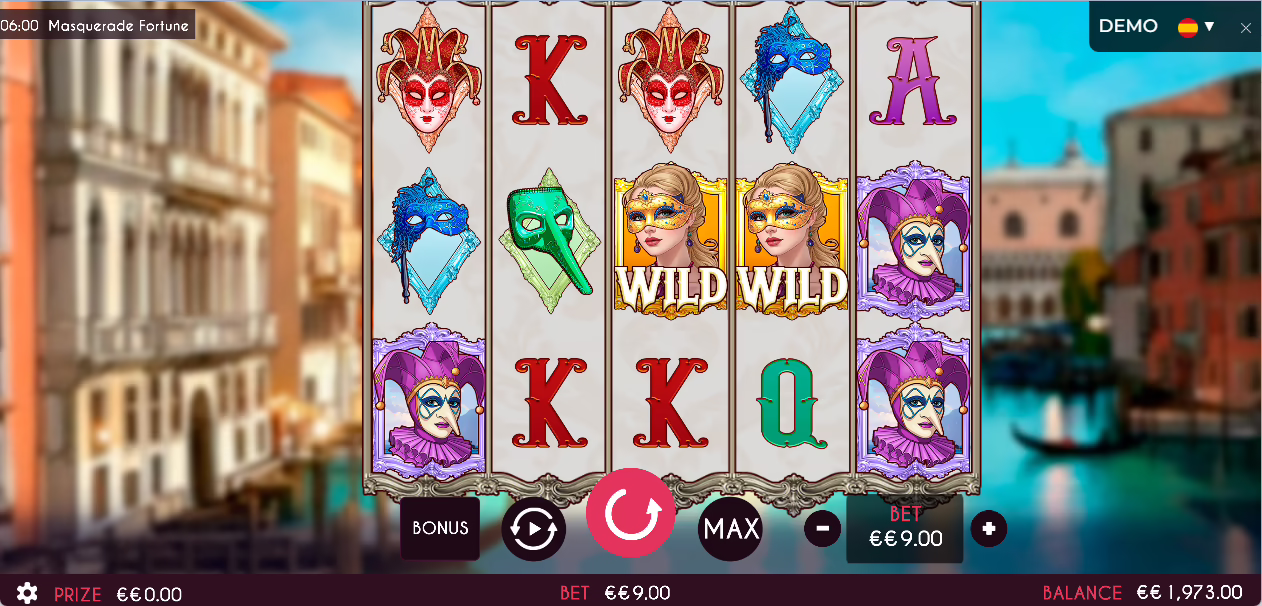 Masquerade Fortune screenshot 1