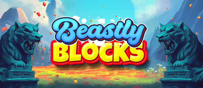 Beastly Blocks slot by Urgent Games