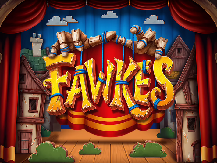 Fawkes slot by Wicked Games