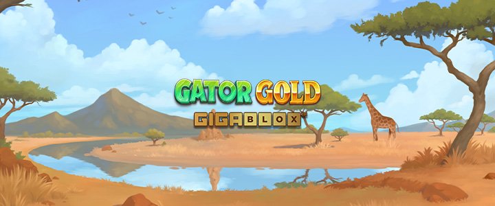 Gator Gold Gigablox slot by Yggdrasil Gaming