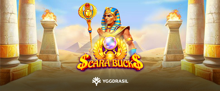 Scara Bucks slot by Yggdrasil Gaming