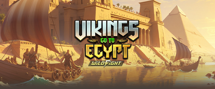 Vikings Go To Egypt Wild Fight slot by Yggdrasil Gaming