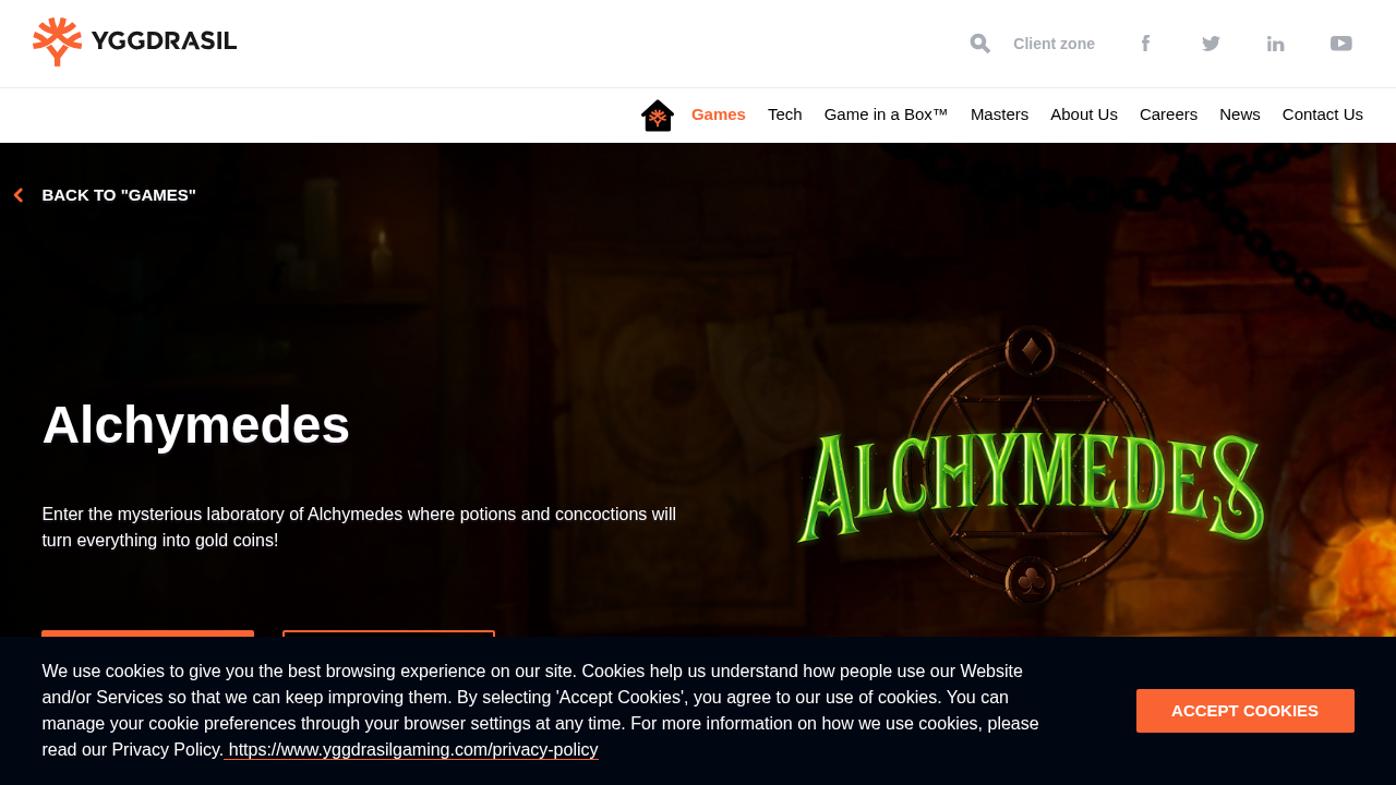 Alchymedes screenshot 1
