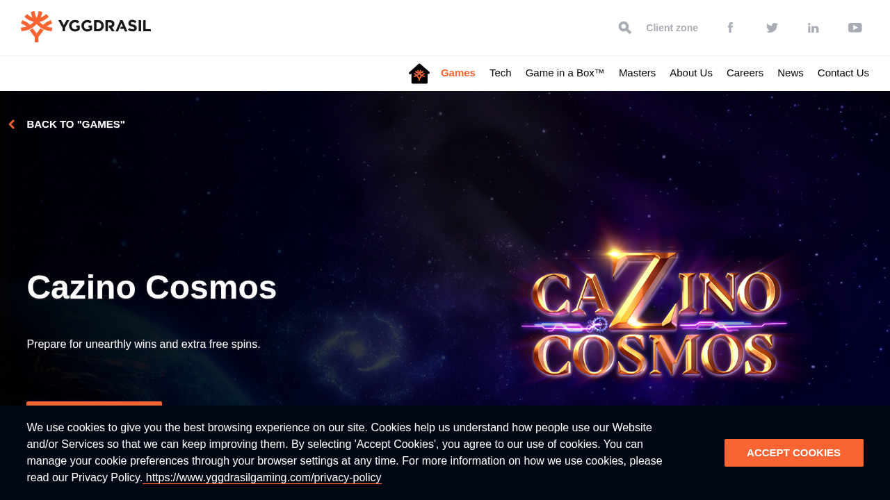 Cazino Cosmos screenshot 1