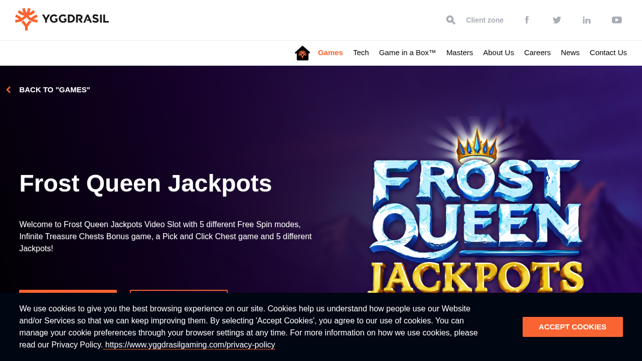 Frost Queen Jackpots screenshot 1