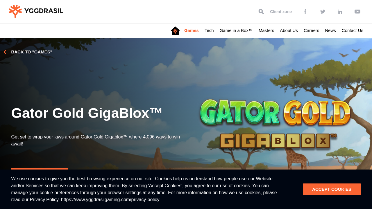 Gator Gold GigaBlox™ screenshot 1