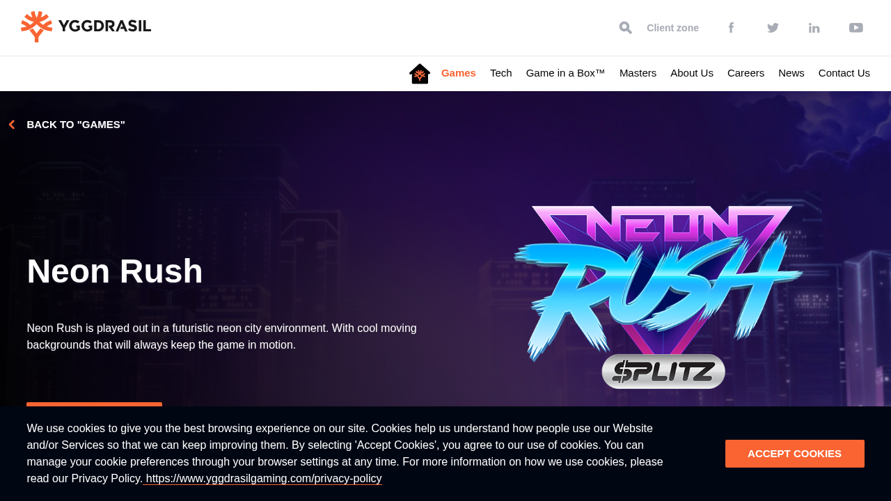 Neon Rush screenshot 1