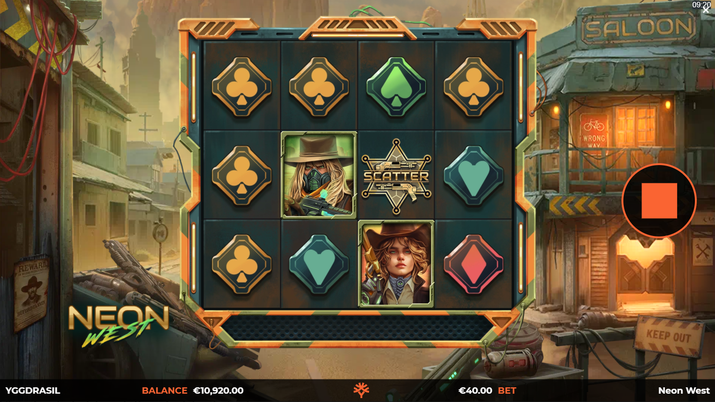 Neon West screenshot 1