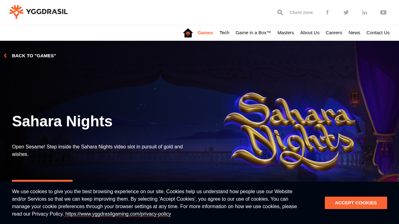 Sahara Nights screenshot 1