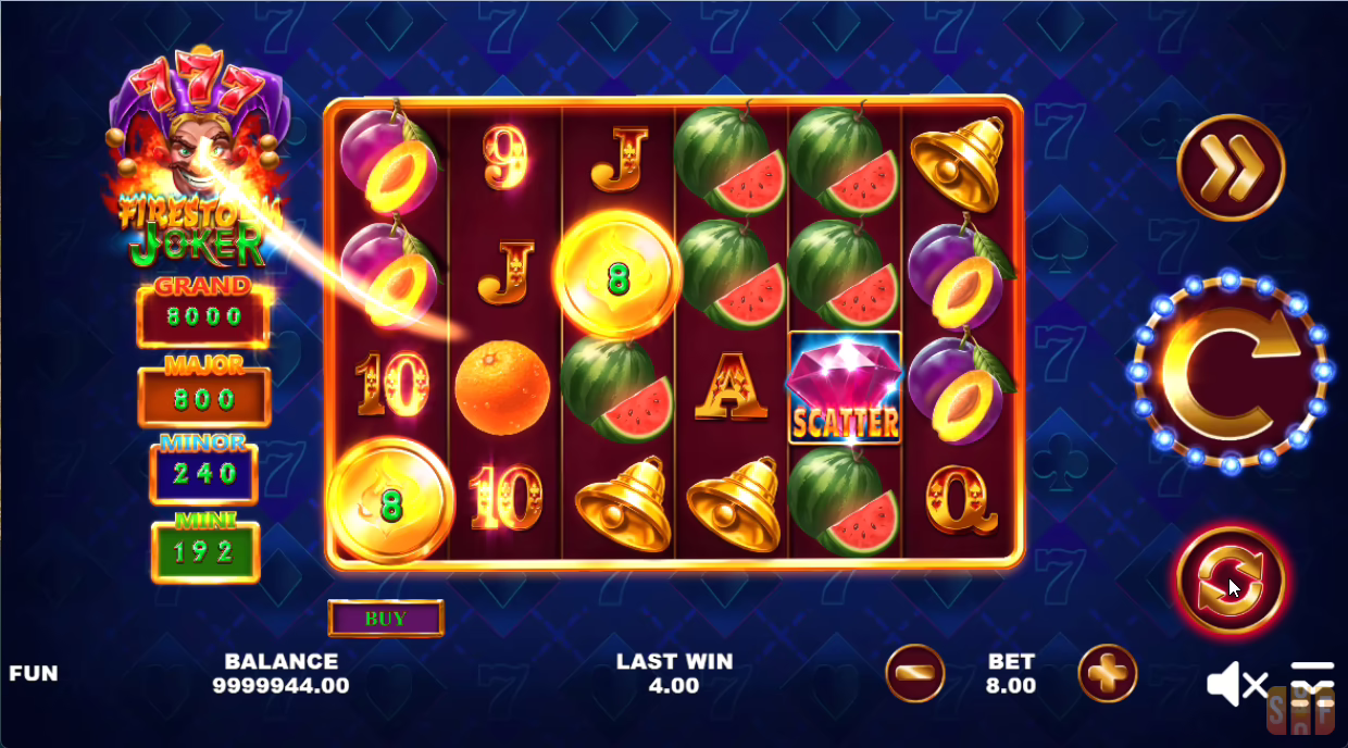Firestorm Joker 777 screenshot 1