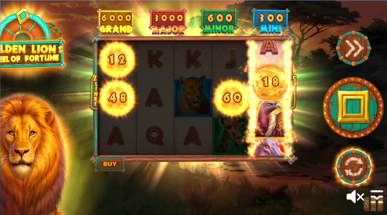 Golden Lion: Wheel of Fortune screenshot 1