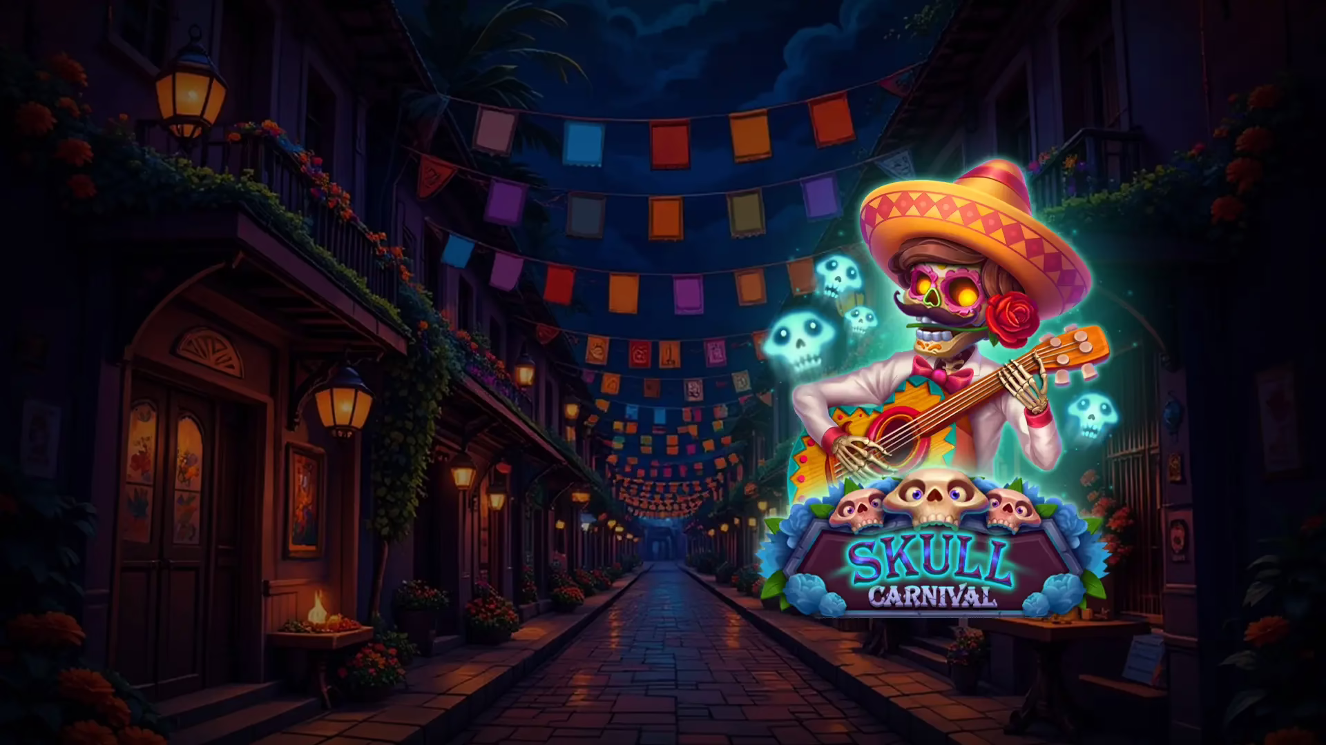 Skull Carnival slot by Zillion Games - 95.25% RTP