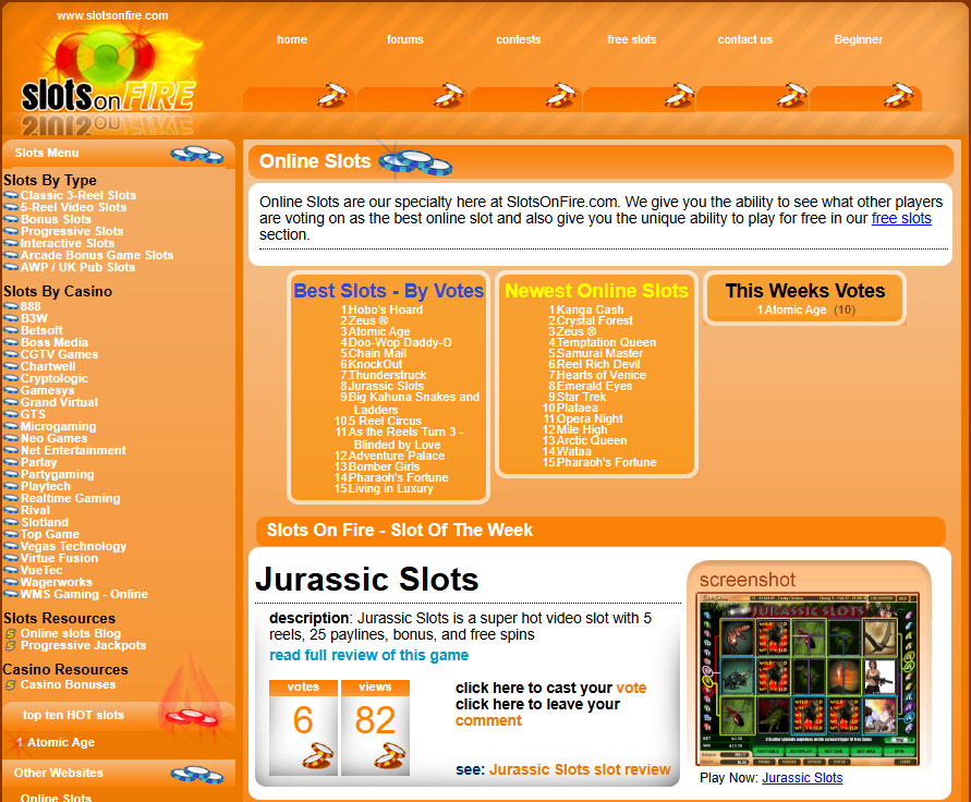 SlotsOnFire 2009